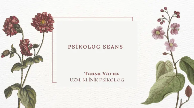 psikolog seans